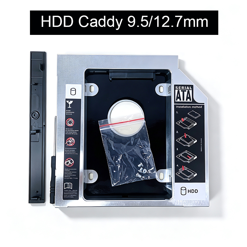 Laptop Accessories Holder - HDD SSD แคดดี้อะแดปเตอร์ SATA 3.0 อินเทอร์เฟซแล็ปท็อปฮาร์ดดิสก์