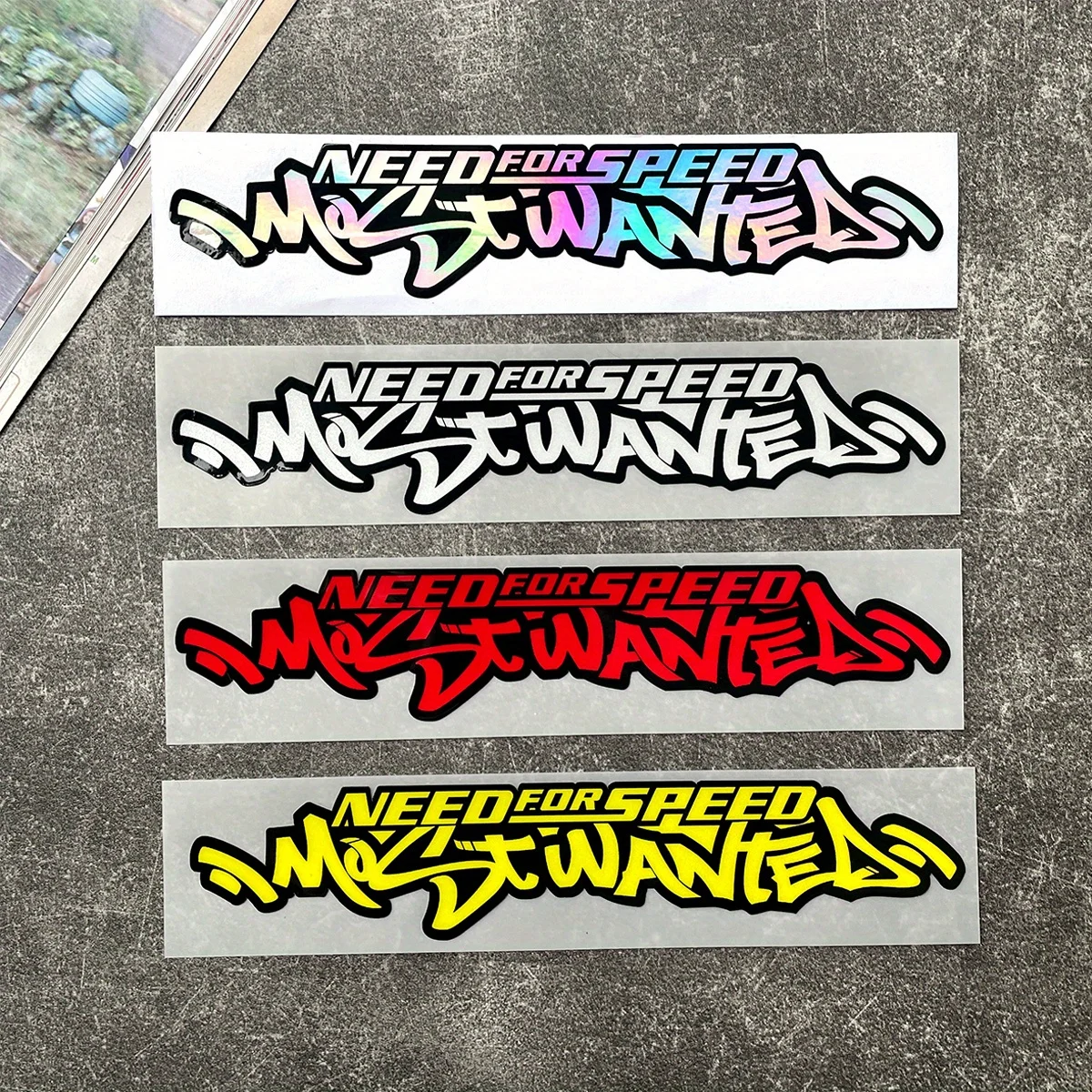 Laptop Accessories You Need - สติ๊กเกอร์ไวนิลลายกราฟฟิตี้หลากสี Need For Speed Most Wanted