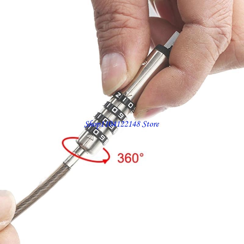 Laptop Lock Cable - P9FA Keyless Office สายเคเบิลสากลป้องกัน USB Professional