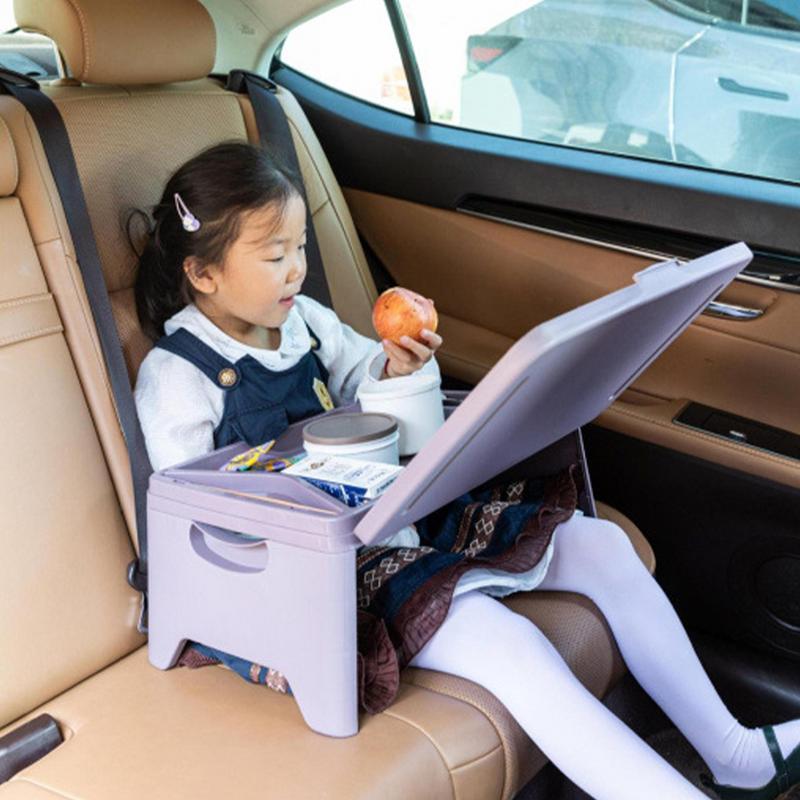 Laptop Accessories Kids - โต๊ะพับได้สำหรับเด็กโต๊ะอุปกรณ์เสริมรถยนต์อ่านหนังสือสำหรับเด็กโต๊ะแล็ปท็อปแบบพกพาประหยัดพื้นที่