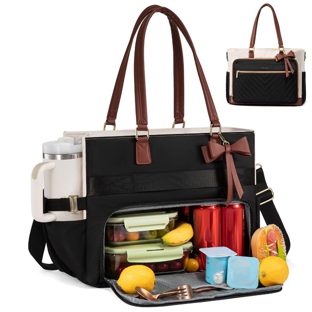 กระเป๋าใส่อาหารกลางวันแบบมีฉนว - Laptop Accessories Organizer Bag บทวิจารณ์และราคา
