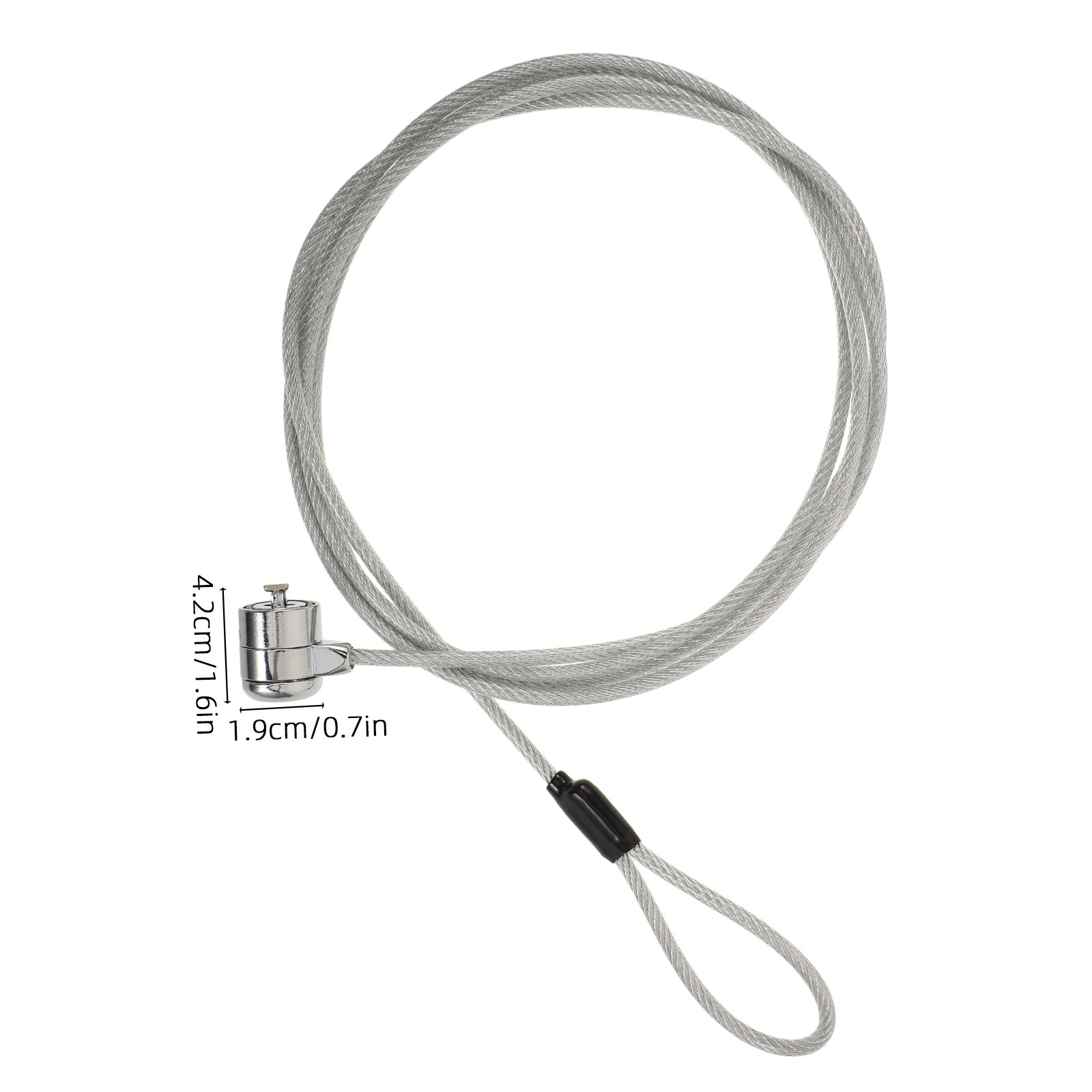 1 ชุด สายล็อคแล็ปท็อป ทำจากโลห - Laptop Lock Cable บทวิจารณ์และราคา