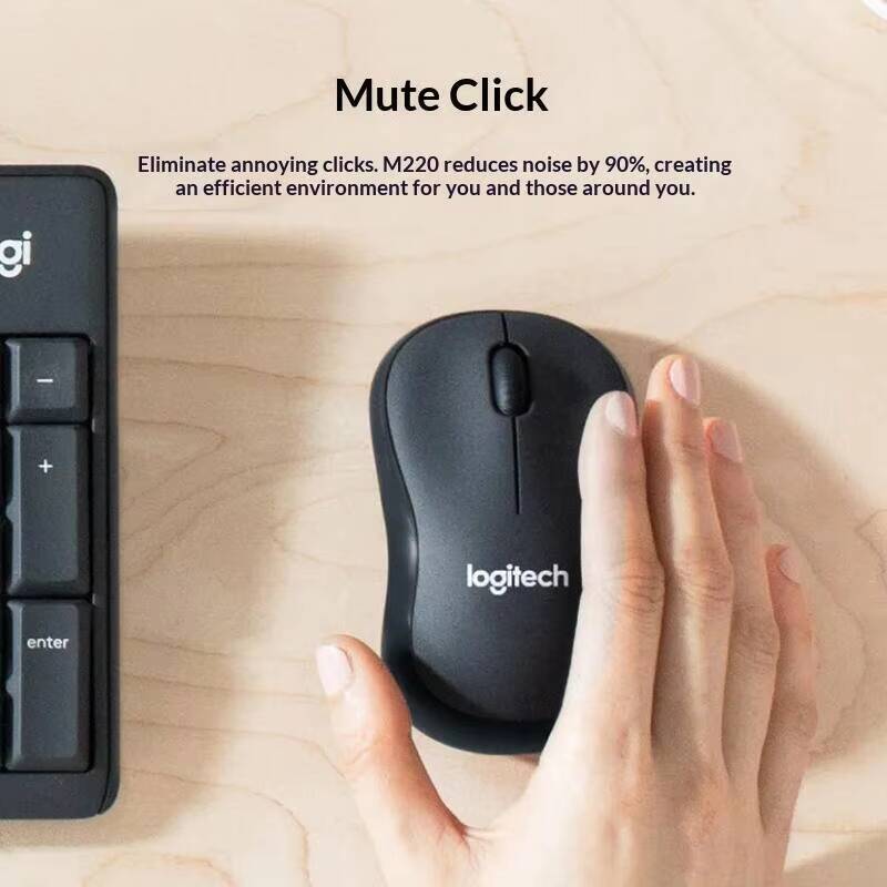 เมาส์ไร้สาย Logitech M220 Sile - Laptop Accessories You Need บทวิจารณ์และราคา