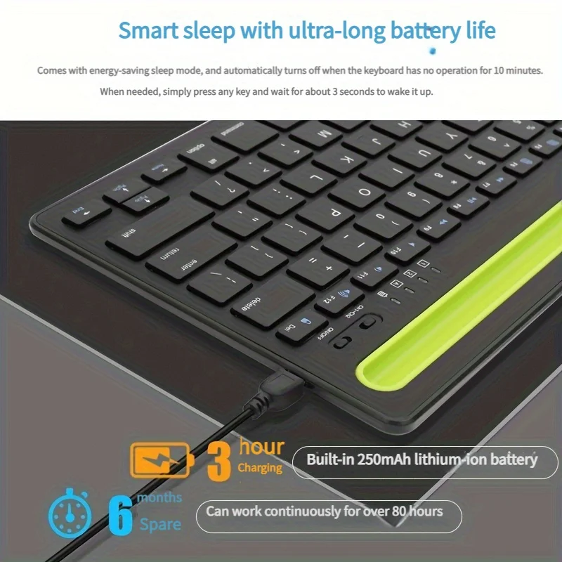 คีย์บอร์ดบลูทูธที่รองรับระบบ A - Laptop Accessories Holder บทวิจารณ์และราคา