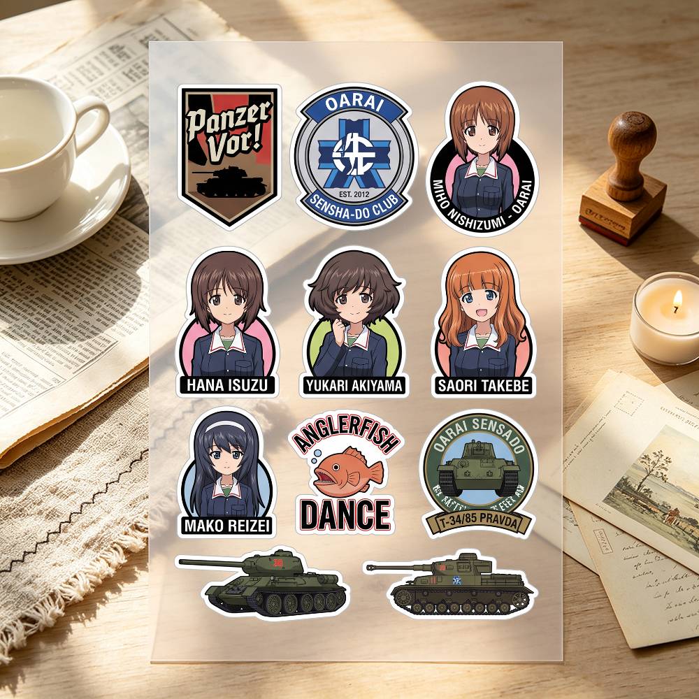อะนิเมะเกิร์ลส์ แอนด์ แพนเซอร์ - Laptop Accessories Kids บทวิจารณ์และราคา