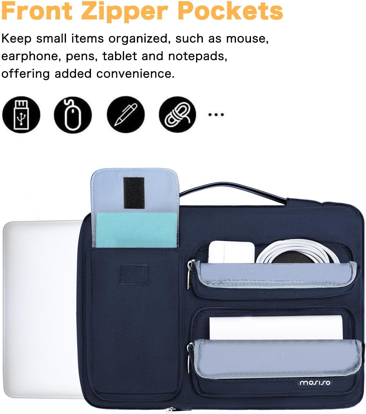 กระเป๋าใส่แล็ปท็อป13 14 15 15. - Laptop Accessories Organizer Bag บทวิจารณ์และราคา