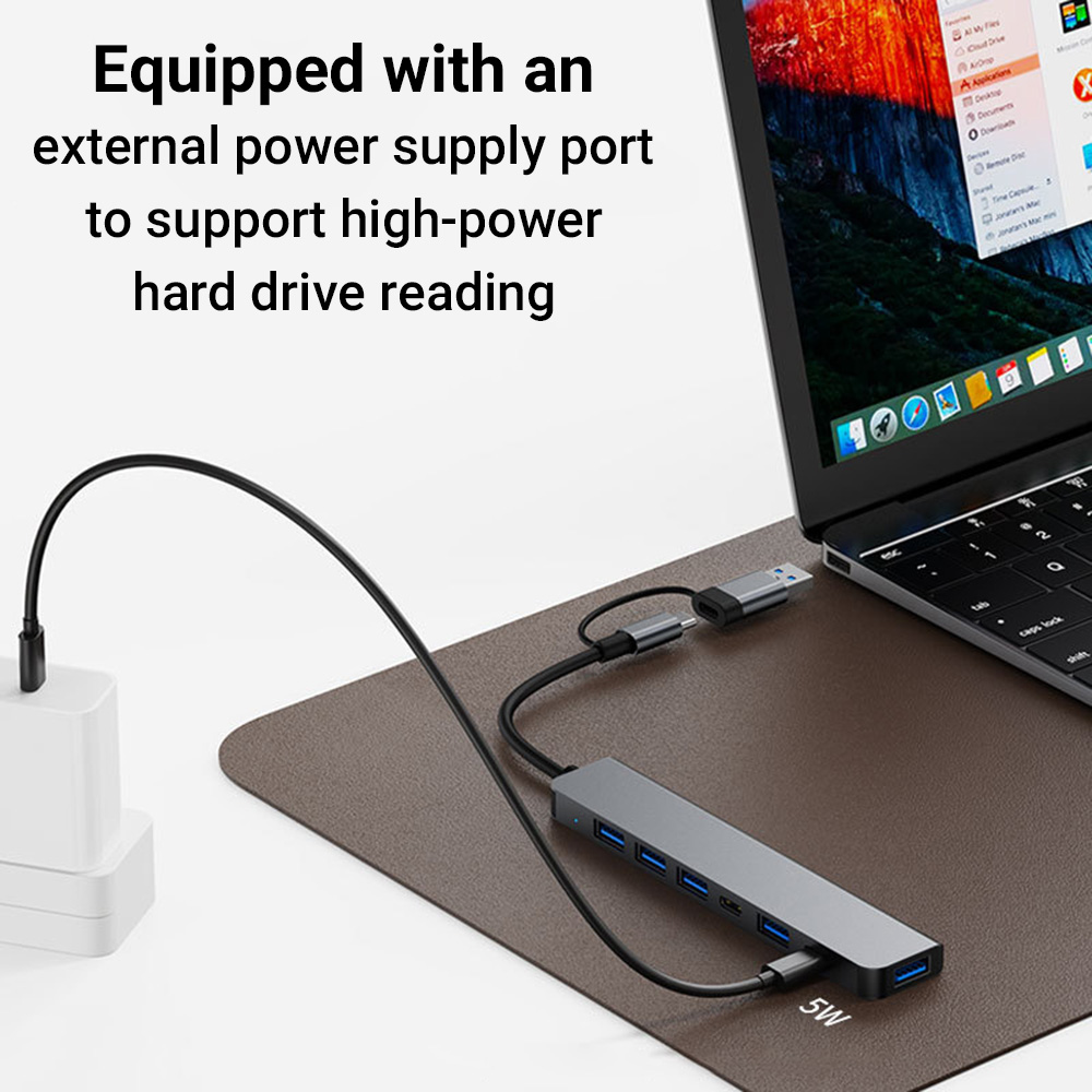 ฮับเชื่อมต่อ USB-C และ USB แบบ - Laptop Accessories You Need บทวิจารณ์และราคา