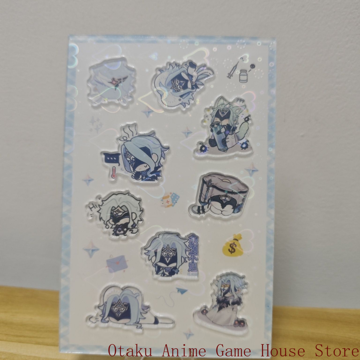 สติกเกอร์อะคริลิก Genshin Impa - Laptop Accessories To Gift บทวิจารณ์และราคา