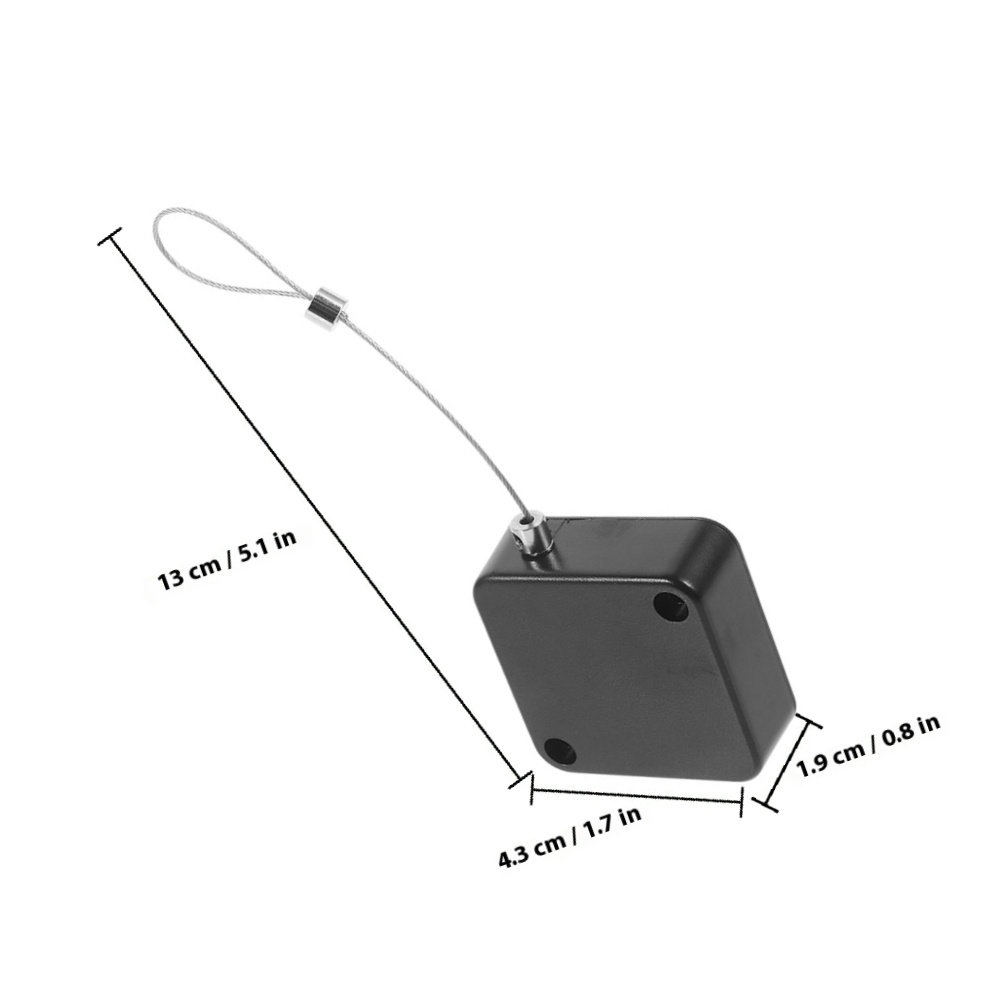 3 ชิ้น กล่องล็อคสายเคเบิลแบบยื - Laptop Lock Cable บทวิจารณ์และราคา