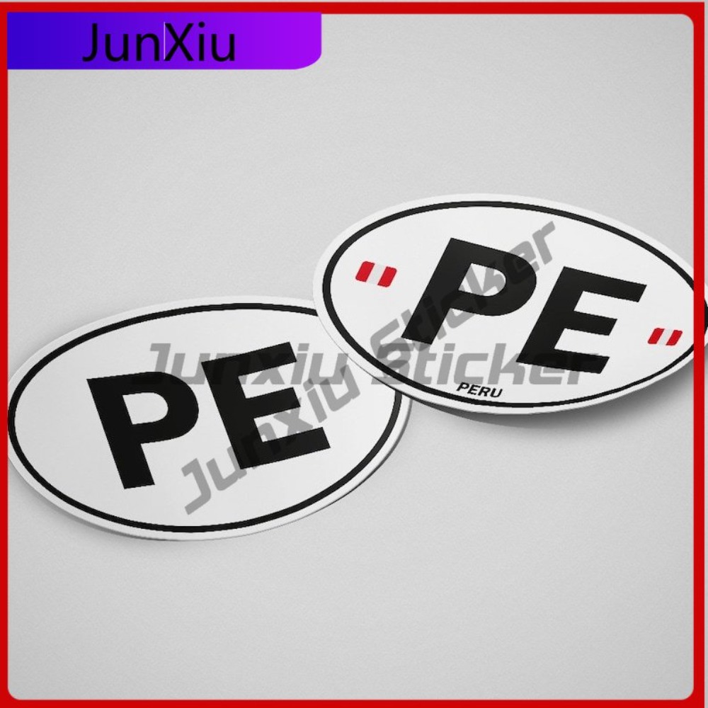 เปรู PE สติกเกอร์รูปวงรีธงกันน - Laptop Unique Accessories บทวิจารณ์และราคา
