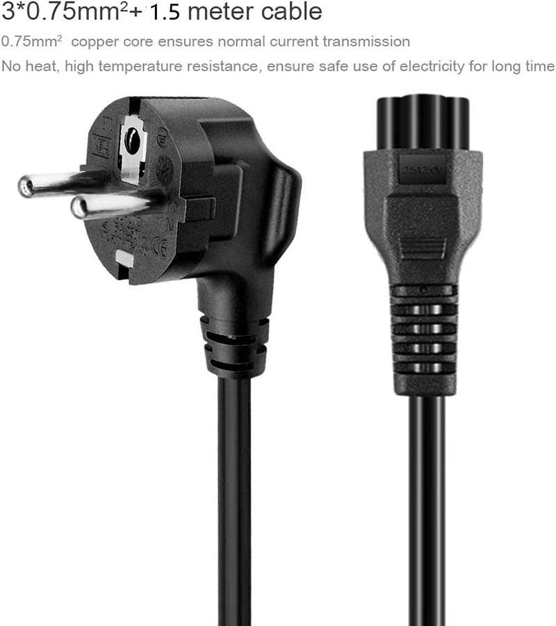 1.5M EU Universal แล็ปท็อป 3-p - Laptop Lock Cable บทวิจารณ์และราคา