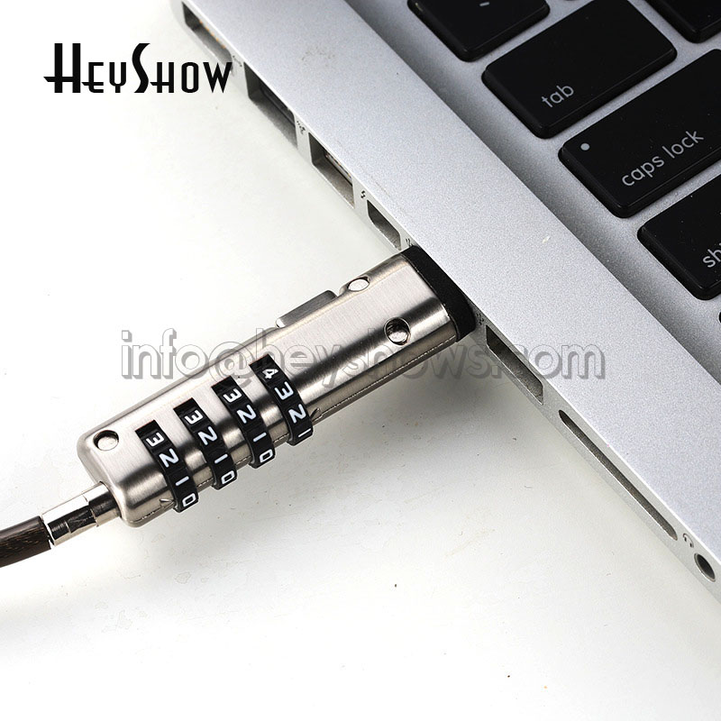 พอร์ต USB ป้องกันการโจรกรรมแบบ - Laptop Lock Cable บทวิจารณ์และราคา