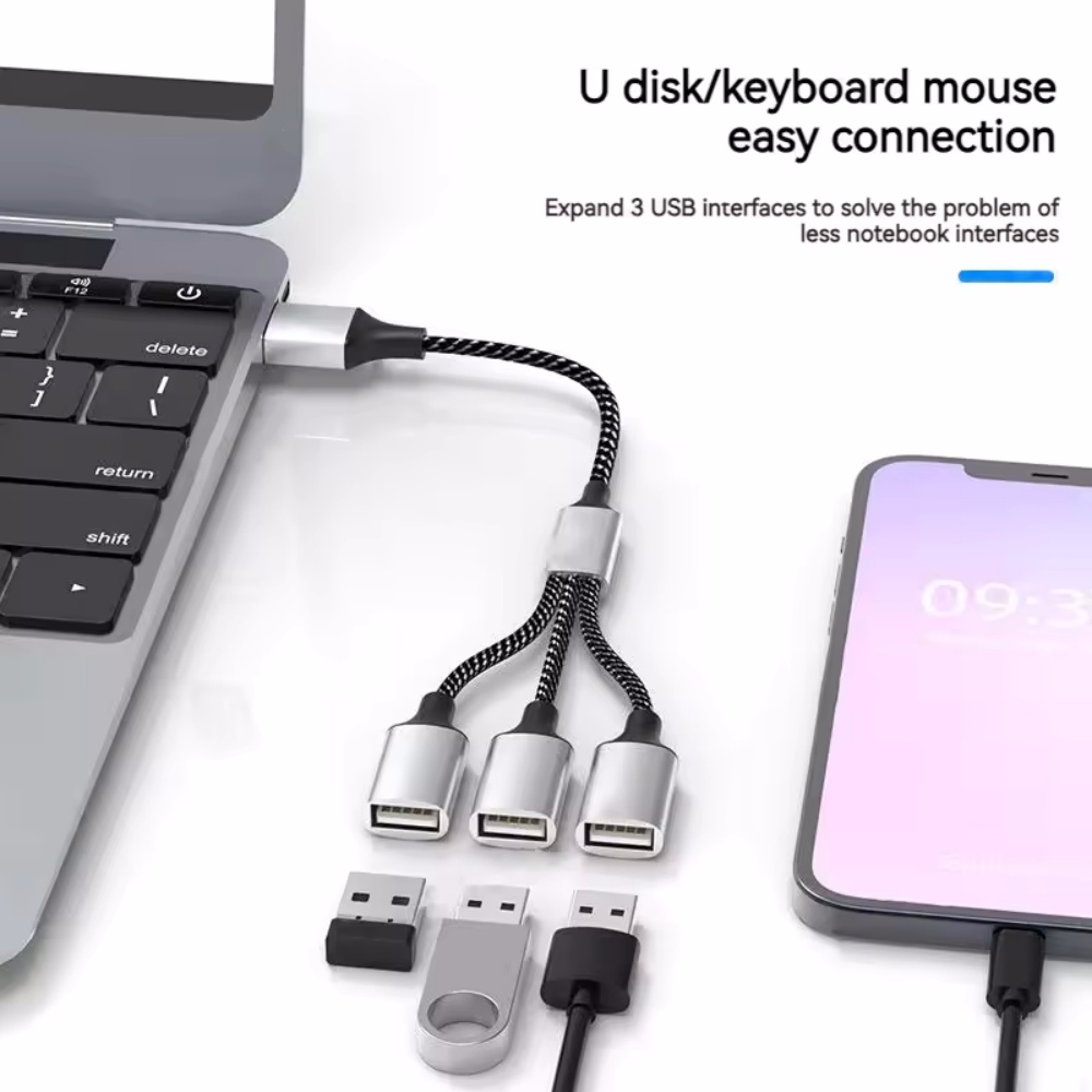 ฮับขยายพอร์ต USB Type C 2/3/4  - Laptop Accessories Hub บทวิจารณ์และราคา