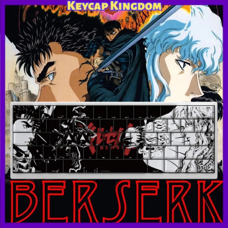 ธีม BERSERK อะนิเมะคีย์แคป 98  - Laptop Accessories To Gift บทวิจารณ์และราคา