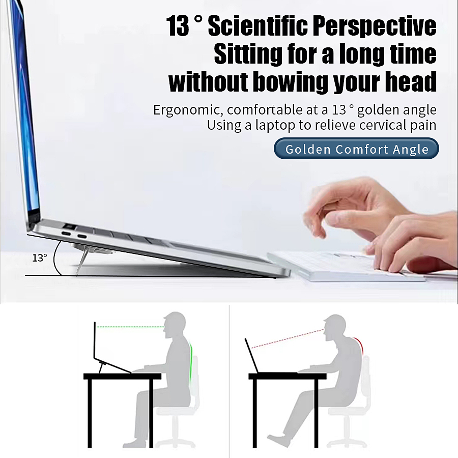 ขาตั้งแล็ปท็อปแบบพกพาขนาดเล็กส - Laptop Accessories Holder บทวิจารณ์และราคา