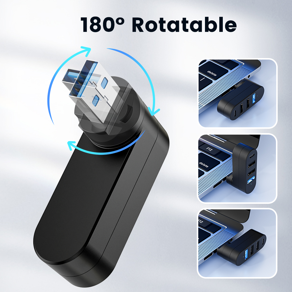 ยูเอสบีฮับ 3.0 มินิสปลิตเตอร์บ - Laptop Accessories Gadgets บทวิจารณ์และราคา