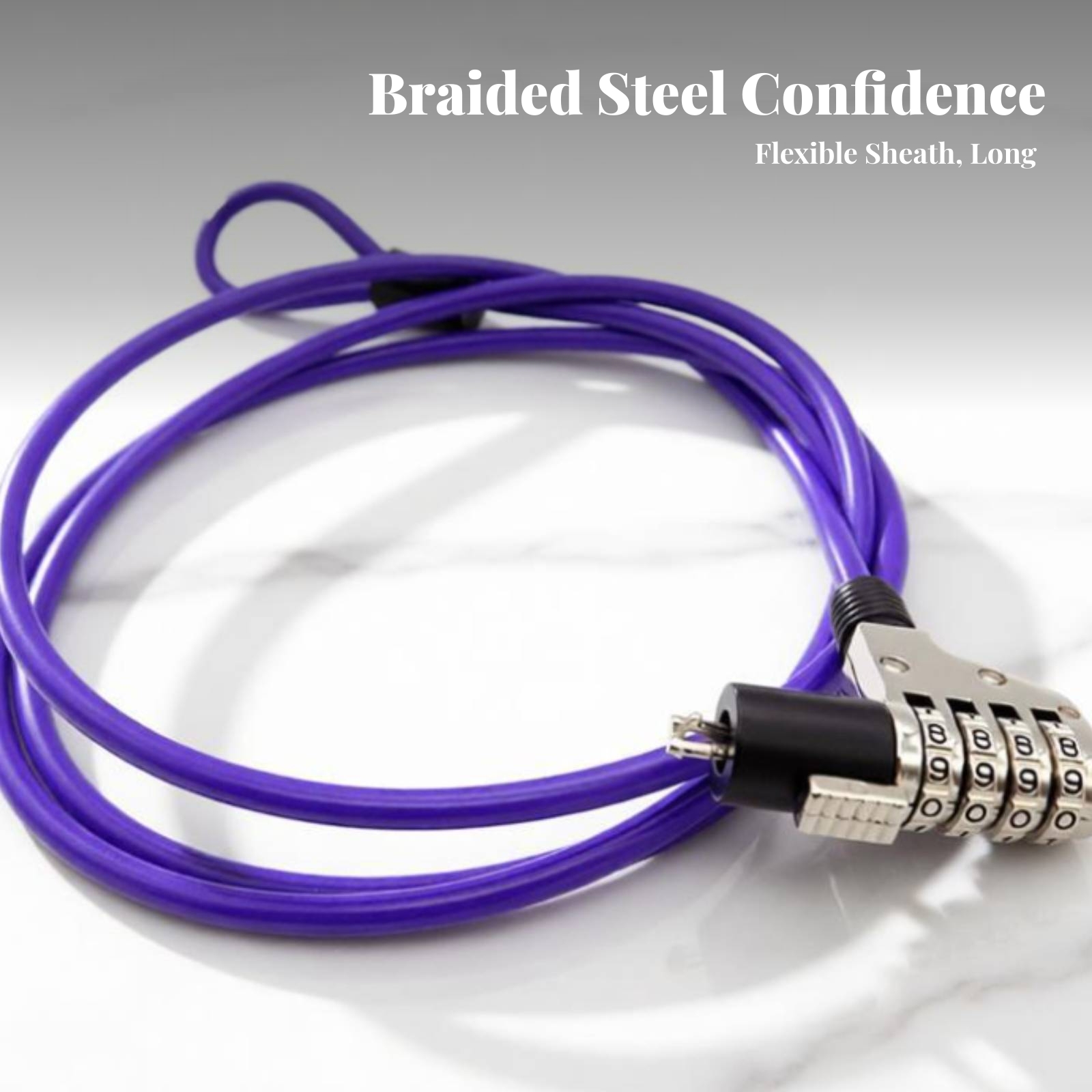สายล็อคแบบขดสำหรับใช้กับโน้ตบุ - Laptop Lock Cable บทวิจารณ์และราคา